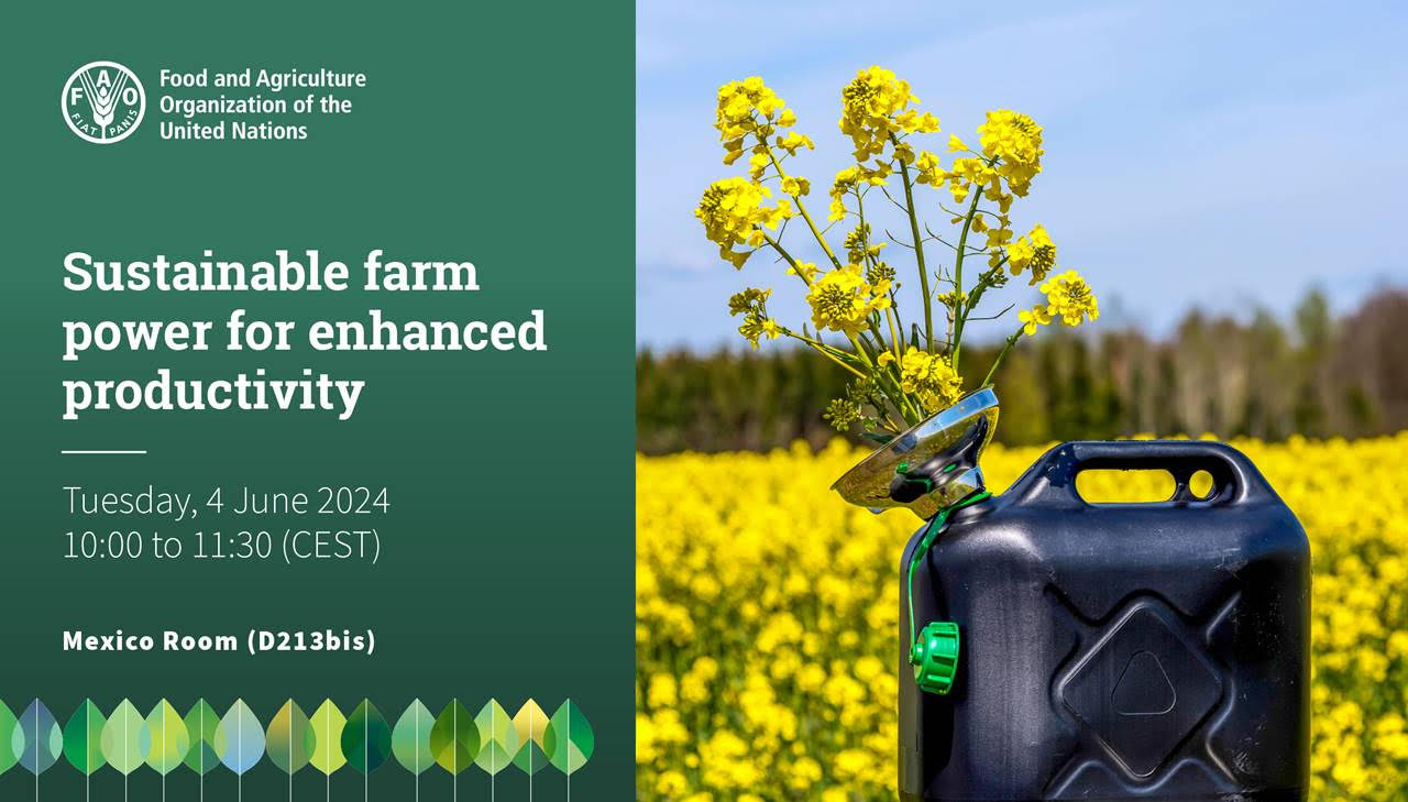 Sustainable Farm Power for Enhanced Productivity (FAO & CEMA Hybrid Event)